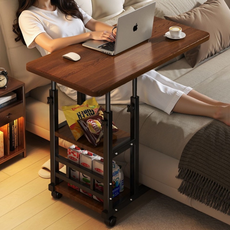 Office Furniture For Small Spaces - Meja Samping Tempat Tidur Dapat Dipindah,