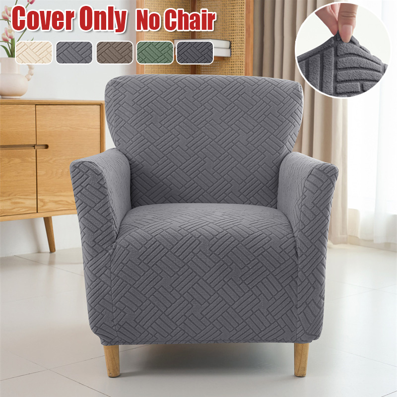 Office Furniture Dimensions - 1PC Sarung Sofa Bentuk Tabung Jacquard,