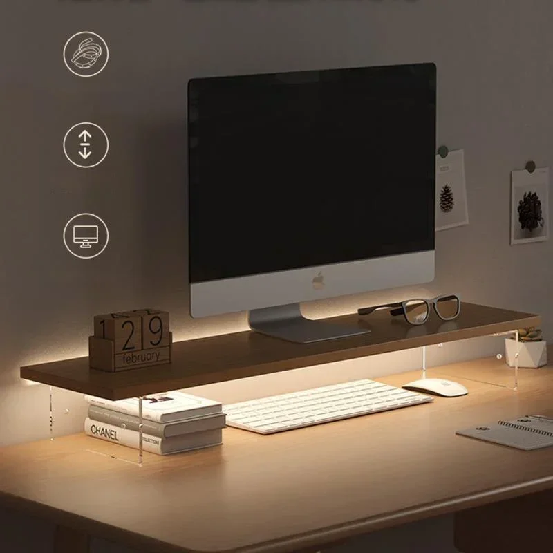 Office Furniture For Small Spaces - Monitor komputer meja rendah layar Desktop