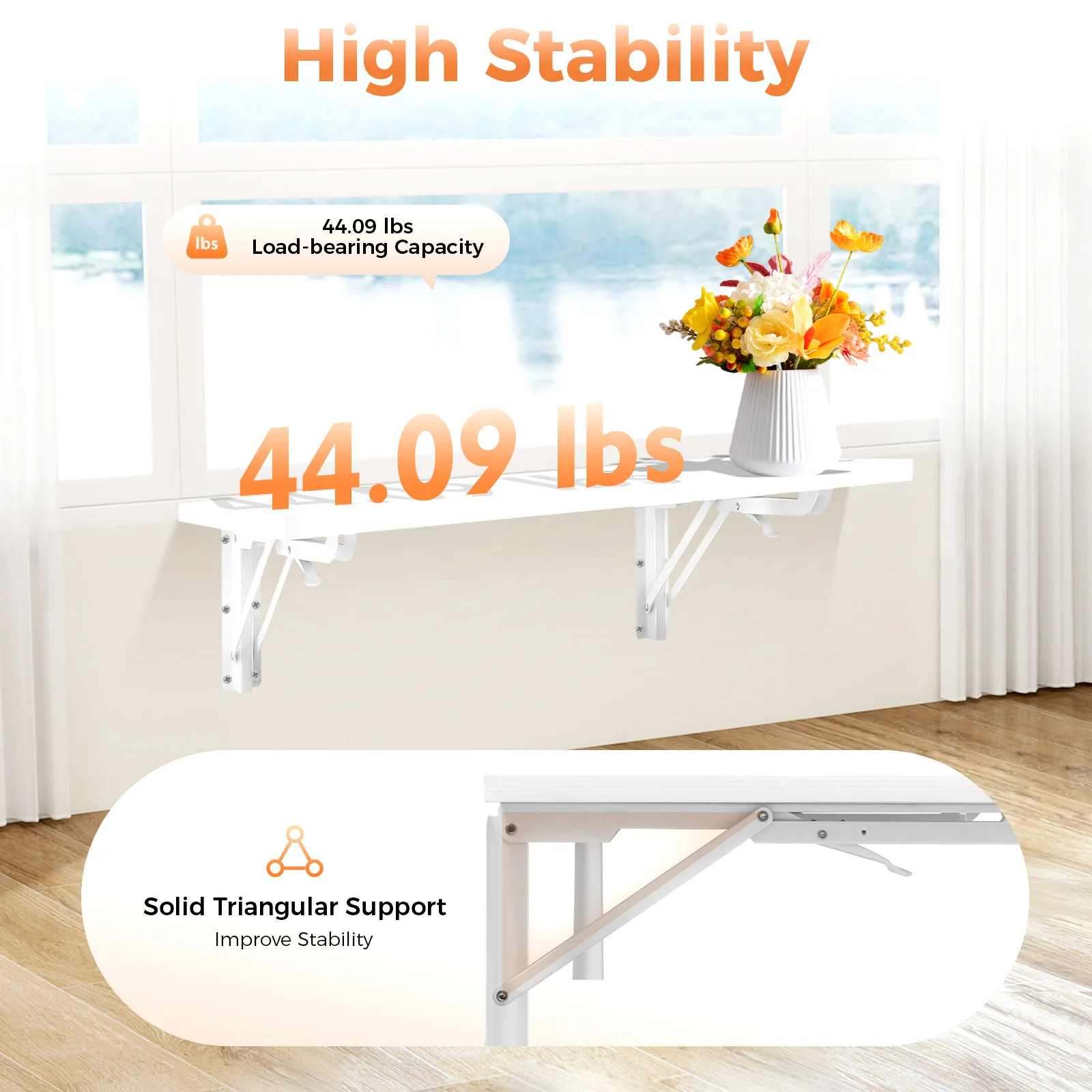 Office Furniture Dimensions - Meja Lipat Hemat Ruang yang Dipasang