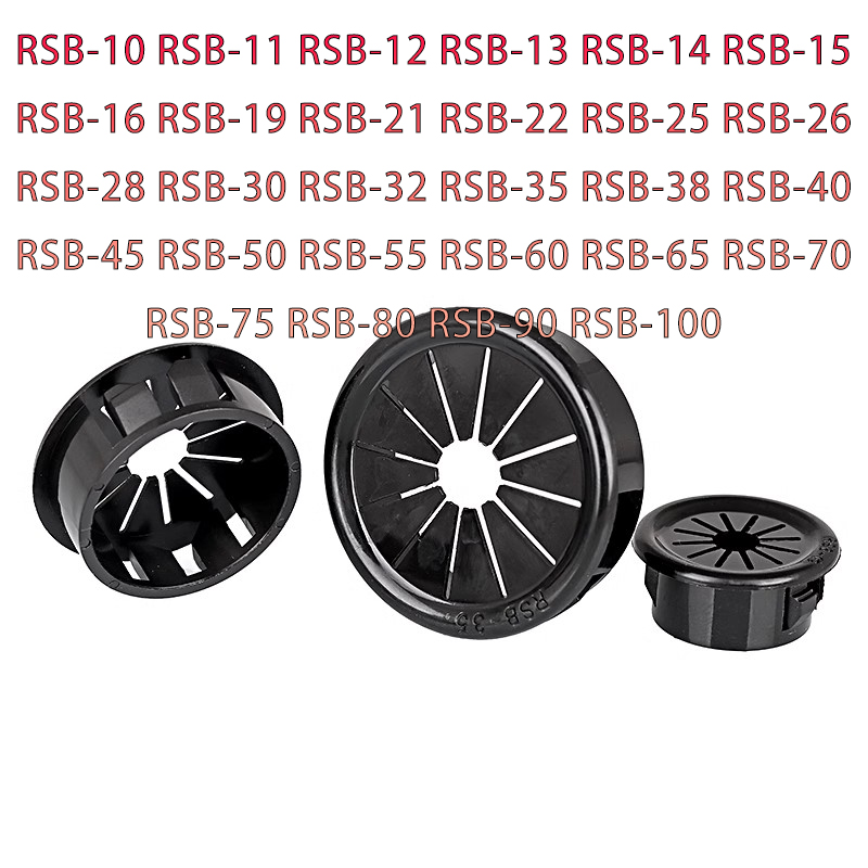 Office Furniture Outlet - RSB 10-100Mm Kabel Plastik Penutup Lubang