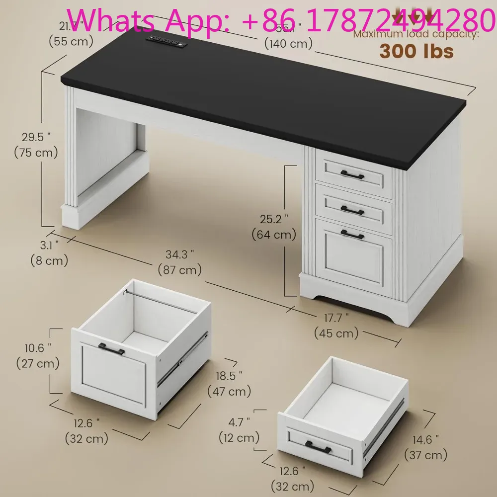Meja Komputer dengan Laci Peny - Office Furniture Outlet ulasan dan harga