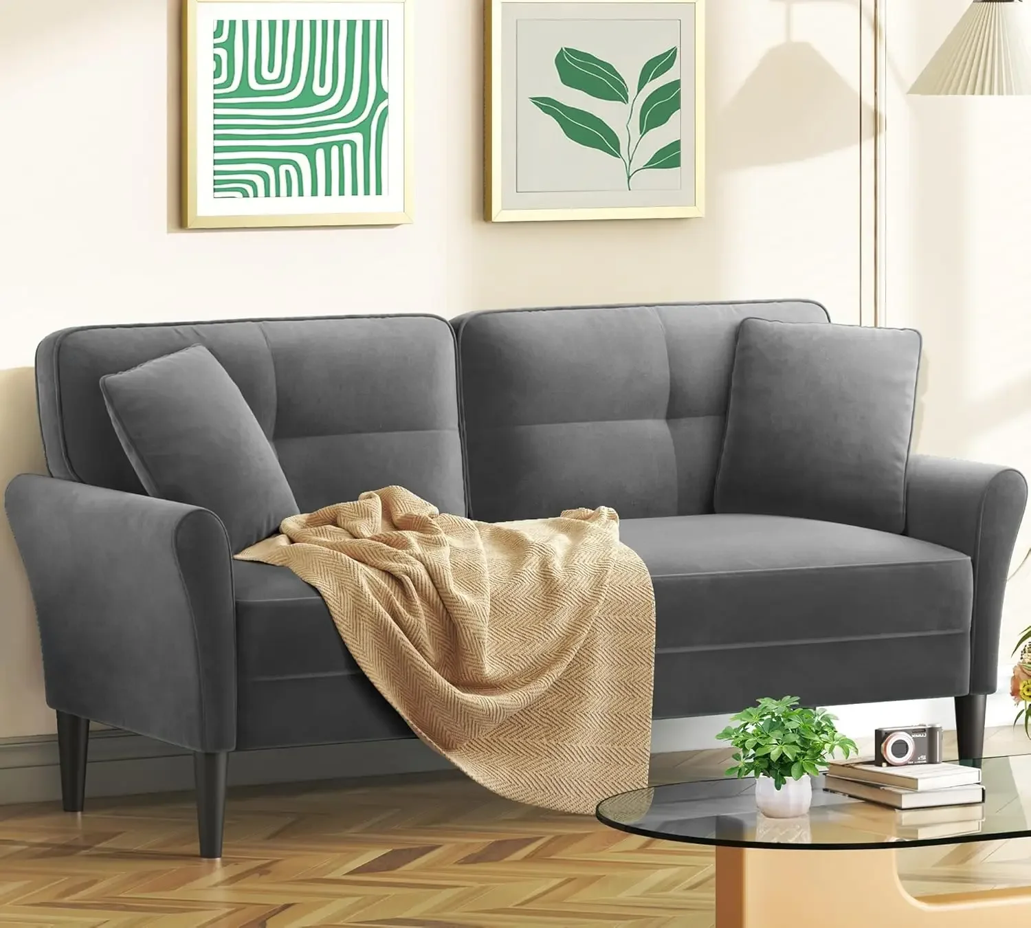 Sofa Loveseat 69 inci, Sofa Ke - Office Furniture For Small Spaces ulasan dan harga