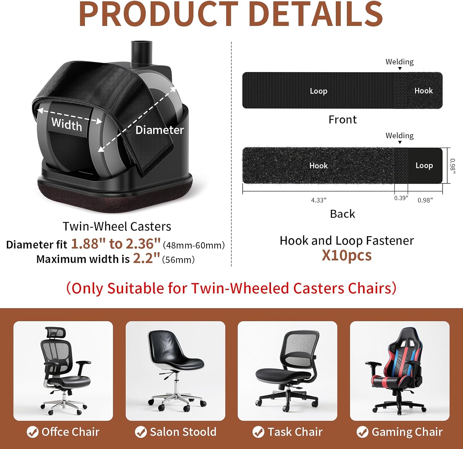 5 Buah Pelindung Kaki Kursi Ka - Work Office Furniture ulasan dan harga