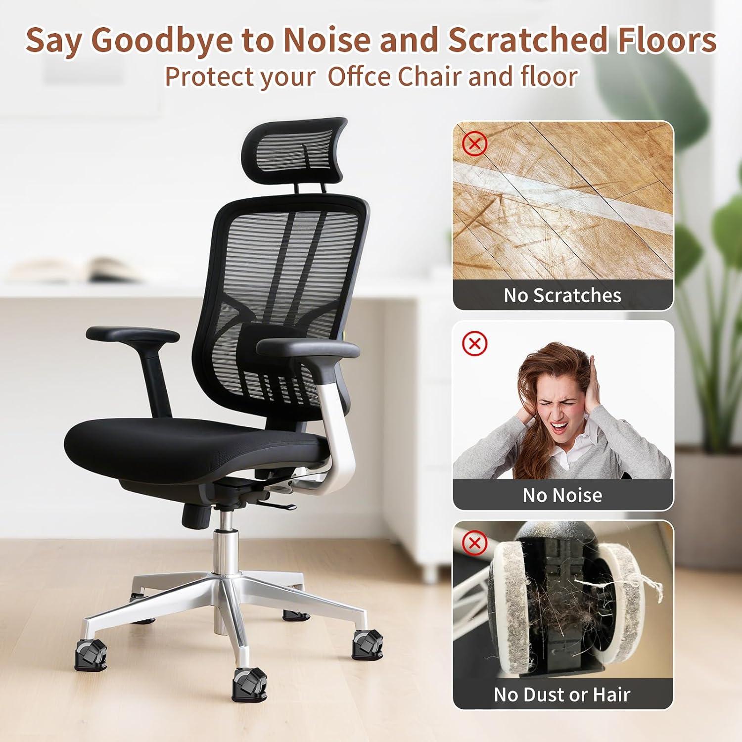 5 Buah Pelindung Kaki Kursi Ka - Work Office Furniture ulasan dan harga