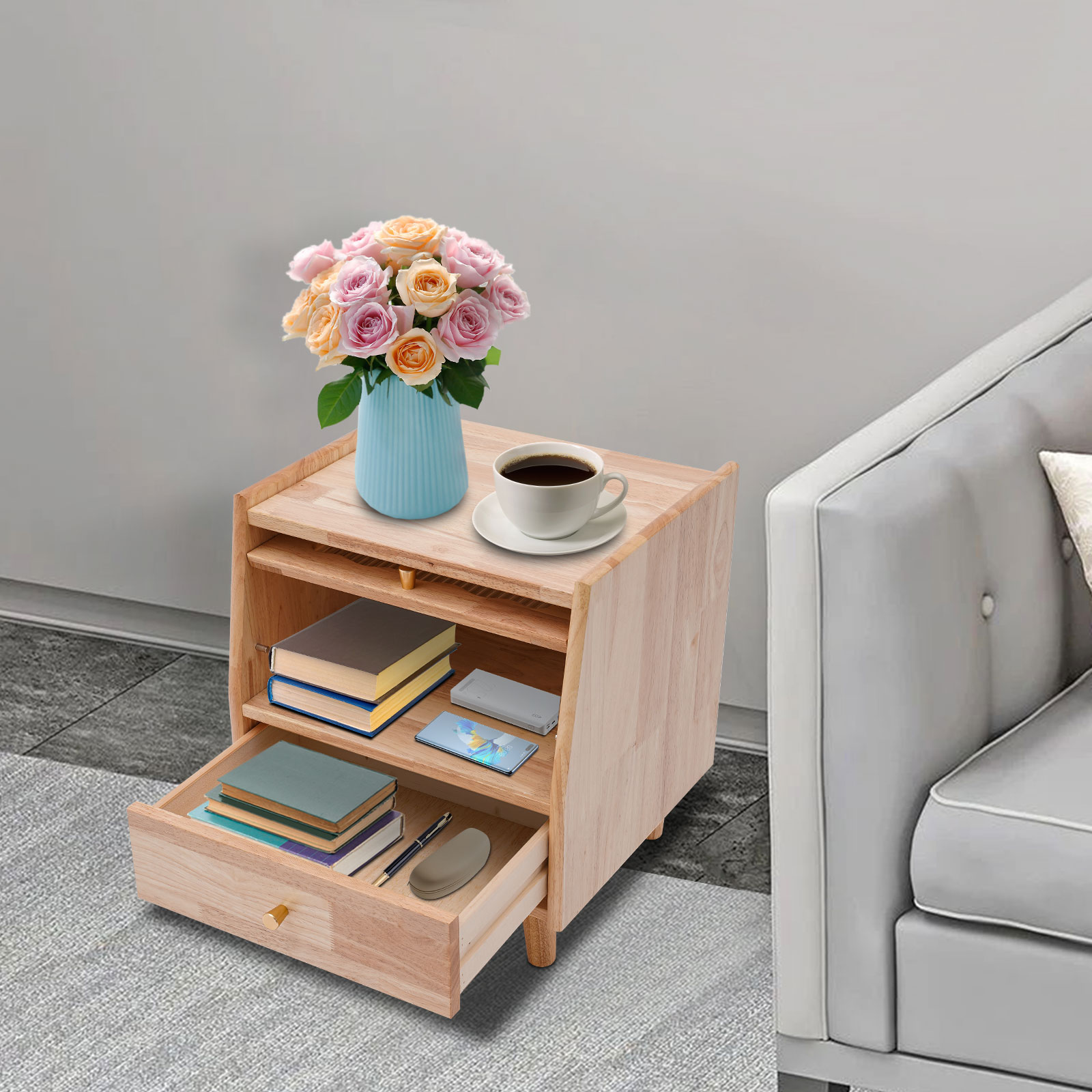 Lemari Penyimpanan 2 Tingkat d - Office Furniture For Small Spaces ulasan dan harga