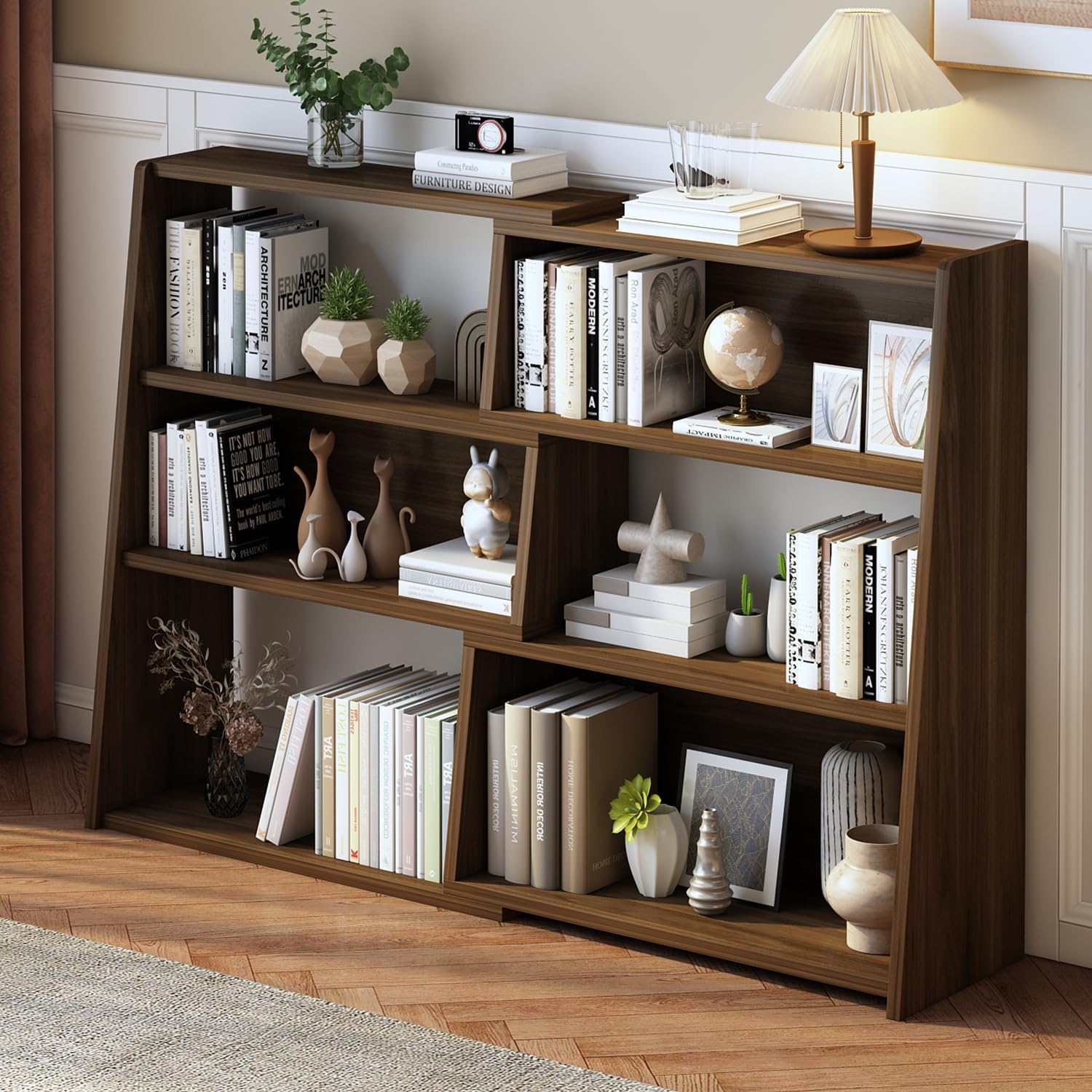 Rak Buku Kayu 3 Tingkat yang D - Office Furniture For Small Spaces ulasan dan harga