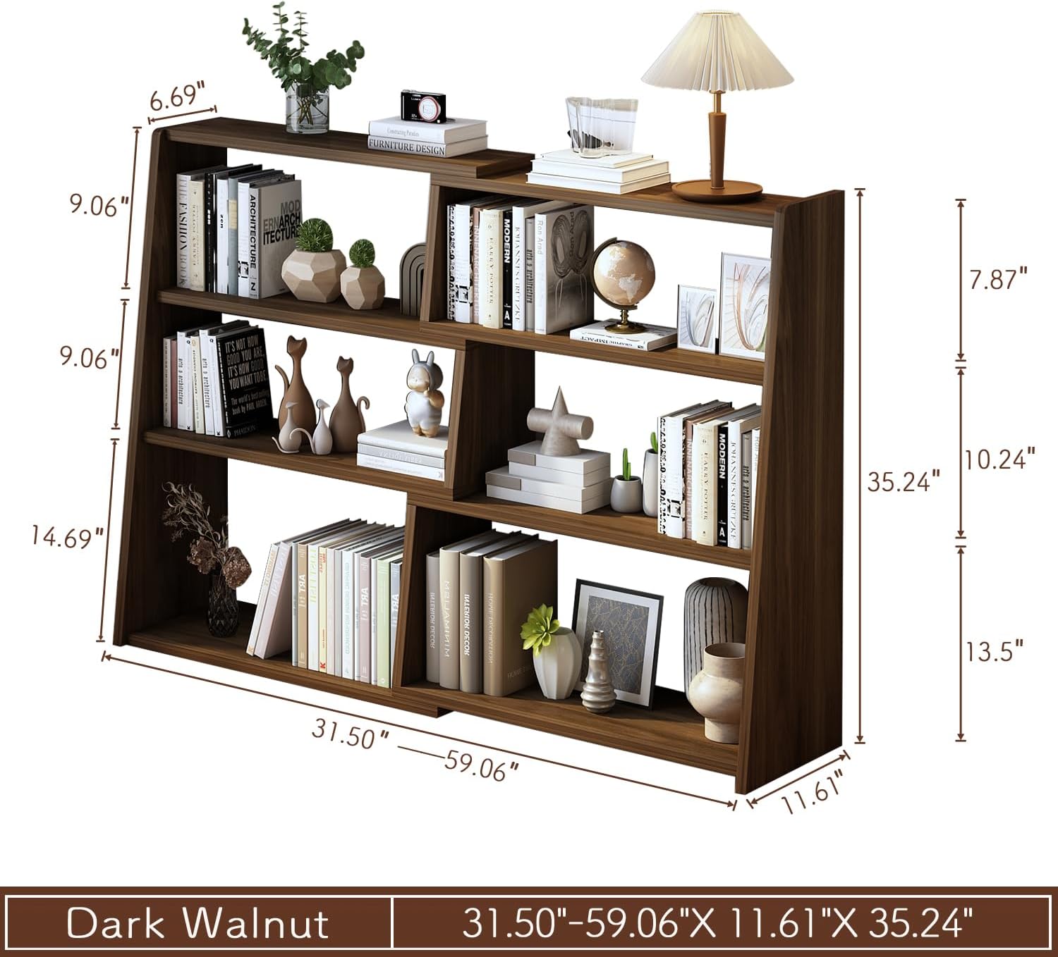Rak Buku Kayu 3 Tingkat yang D - Office Furniture For Small Spaces ulasan dan harga