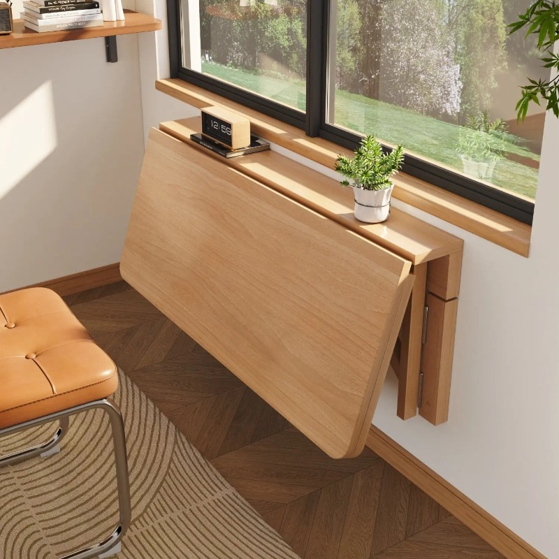 Meja Lipat Dinding, Meja Kompu - Office Furniture For Small Spaces ulasan dan harga