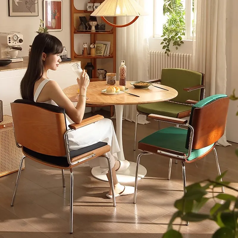 Kursi Makan Sandaran Kayu Soli - Office Furniture Second Hand ulasan dan harga