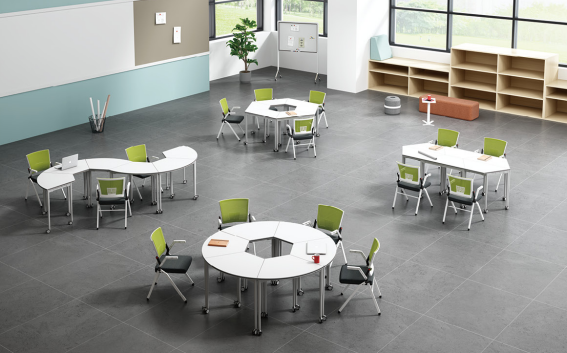 Set Meja dan Kursi Kelas Moder - Work Office Furniture ulasan dan harga