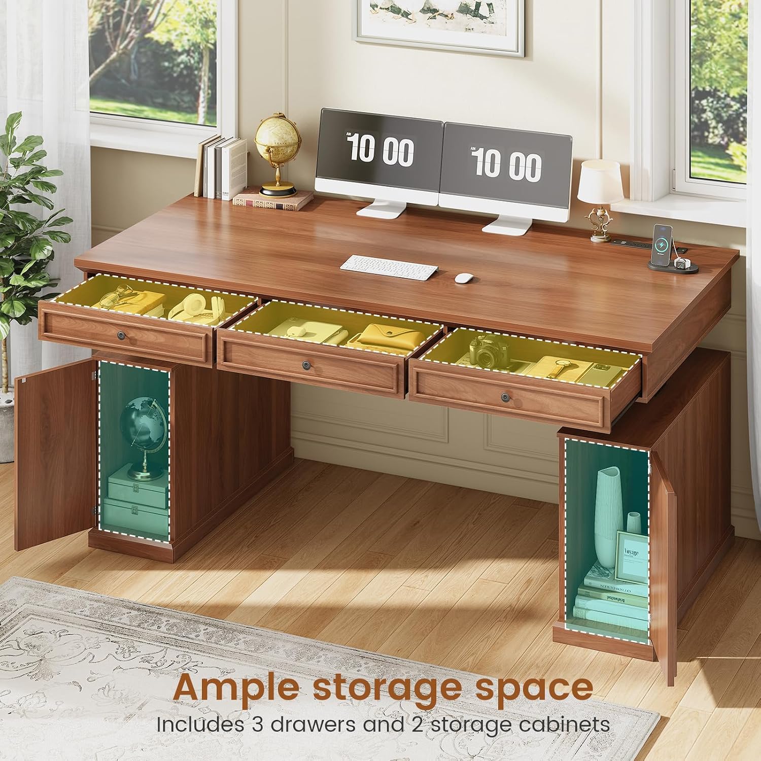 Meja Kerja Elektrik Model Farm - Office Furniture Outlet ulasan dan harga