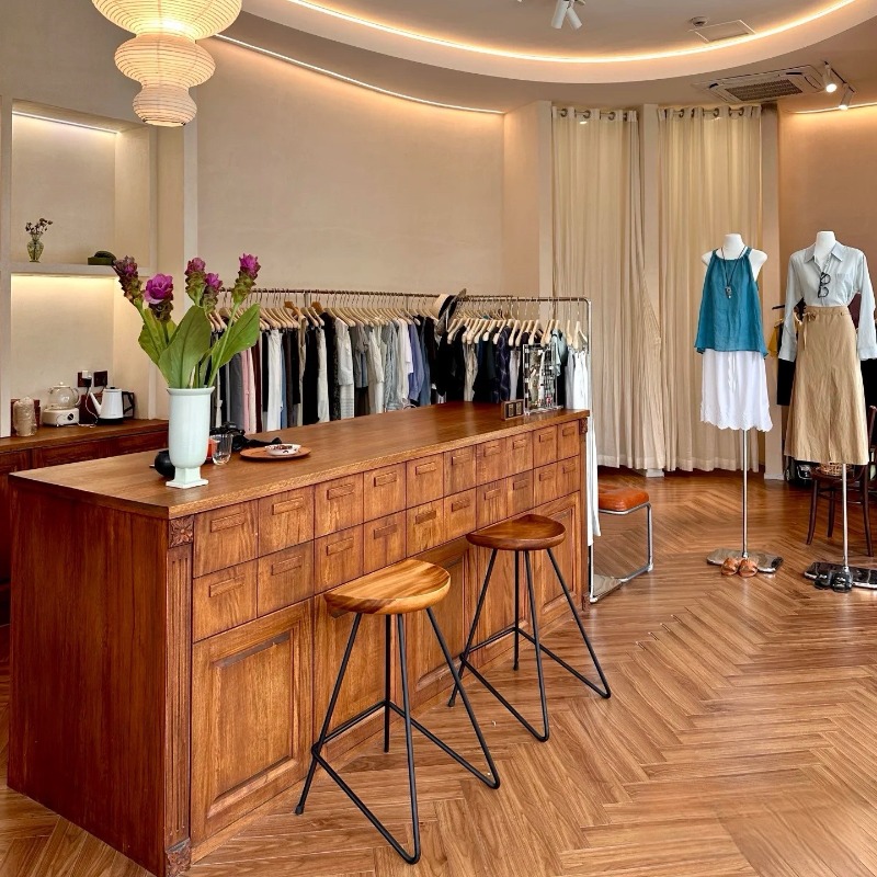 Toko pakaian, meja kasir, toko - Office Furniture Second Hand ulasan dan harga