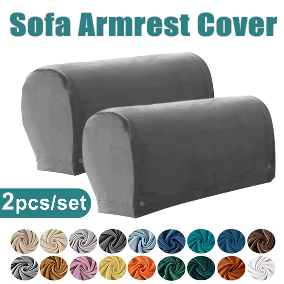 2pcs/set Sarung Sofa Beludru A - Office Furniture Dimensions ulasan dan harga